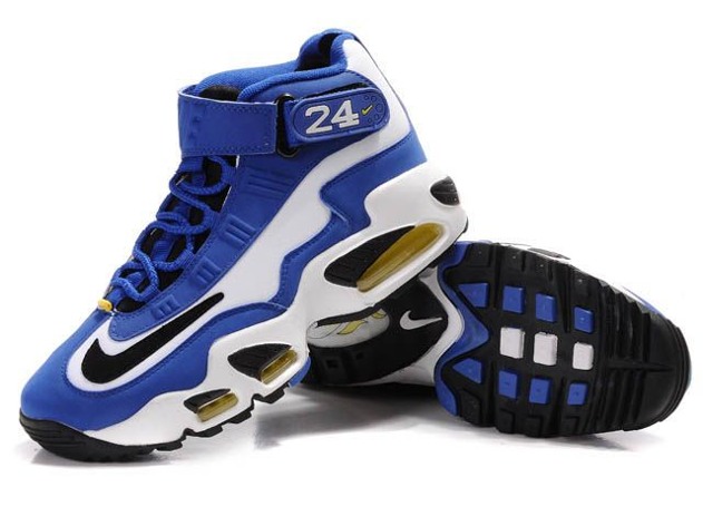 Nike Ken Griffen Max Chaussures Hommes 2014 Bleu Blanc (1)